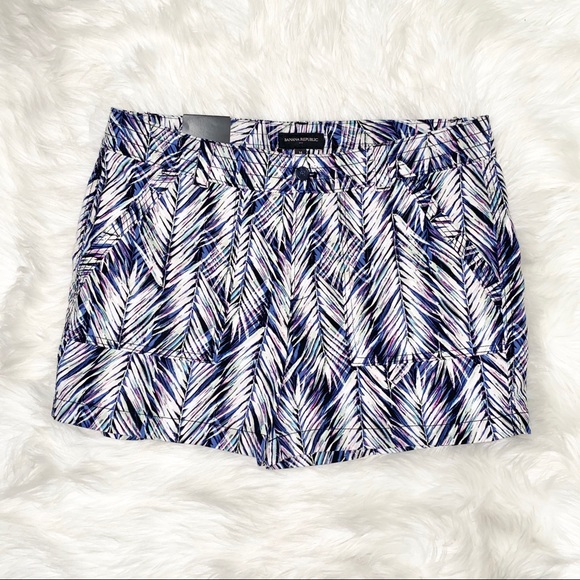 Banana Republic Pants - NWT Banana Republic Palm Leaf Print Shorts 14